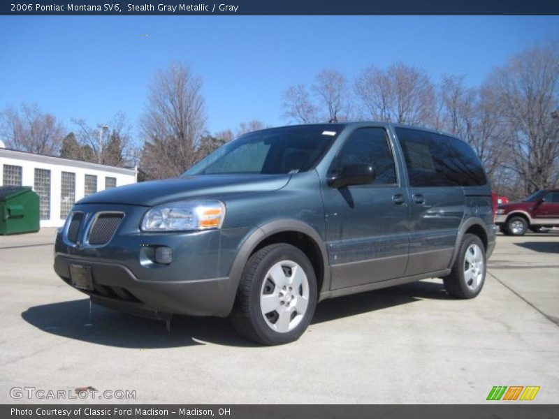 Stealth Gray Metallic / Gray 2006 Pontiac Montana SV6