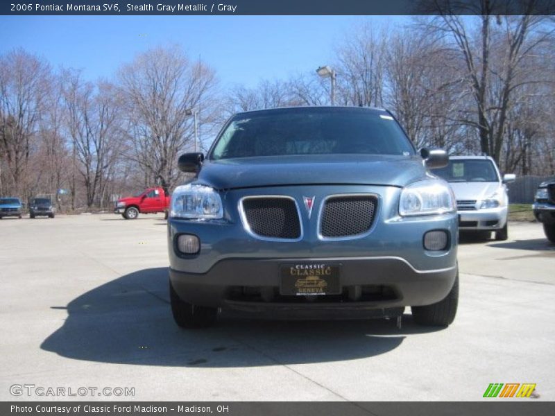 Stealth Gray Metallic / Gray 2006 Pontiac Montana SV6