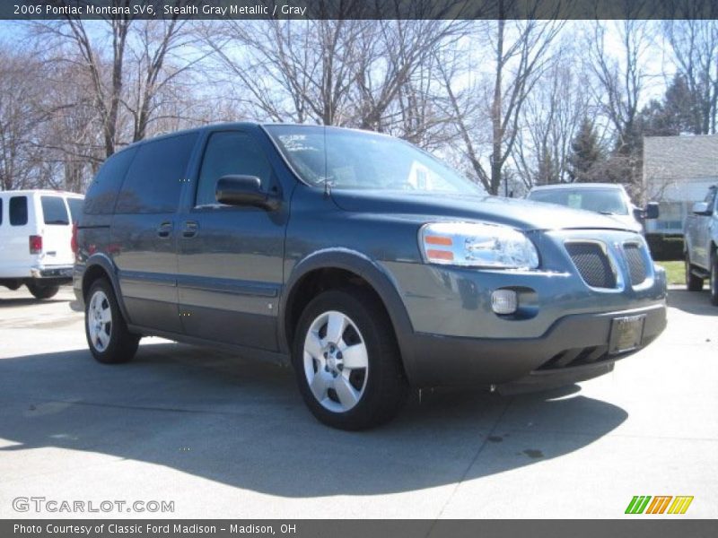 Stealth Gray Metallic / Gray 2006 Pontiac Montana SV6