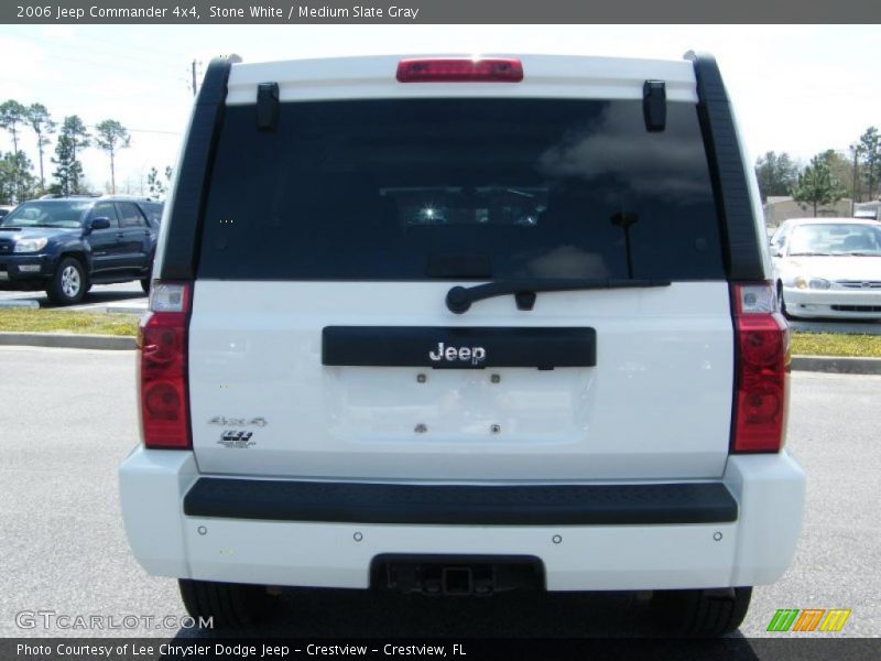 Stone White / Medium Slate Gray 2006 Jeep Commander 4x4