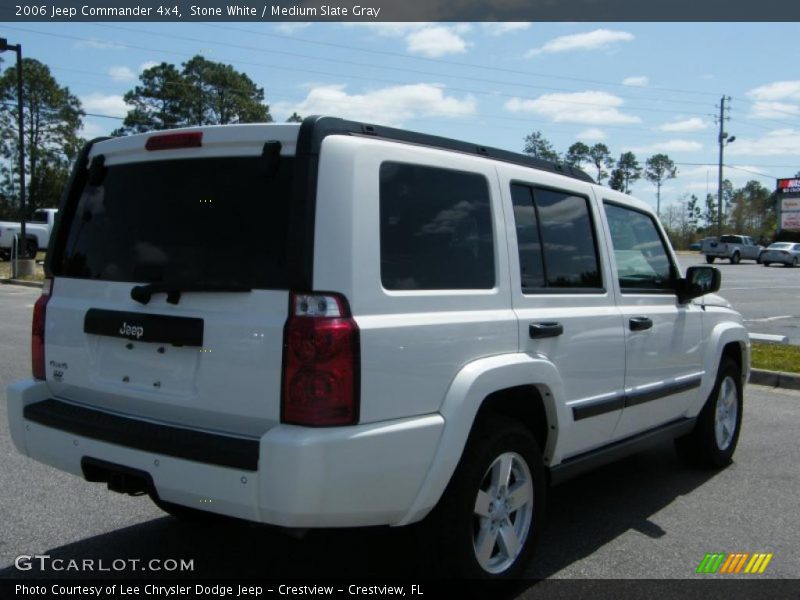 Stone White / Medium Slate Gray 2006 Jeep Commander 4x4