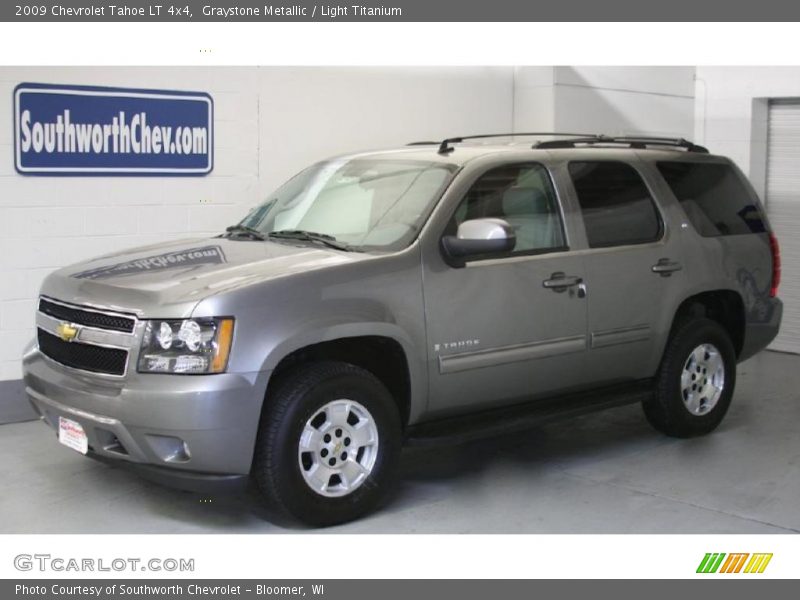 Graystone Metallic / Light Titanium 2009 Chevrolet Tahoe LT 4x4