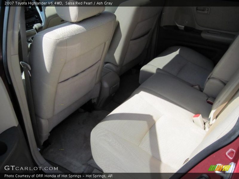 Salsa Red Pearl / Ash Gray 2007 Toyota Highlander V6 4WD