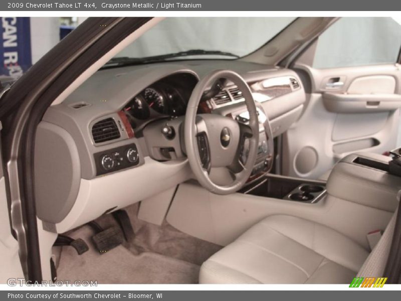 Graystone Metallic / Light Titanium 2009 Chevrolet Tahoe LT 4x4