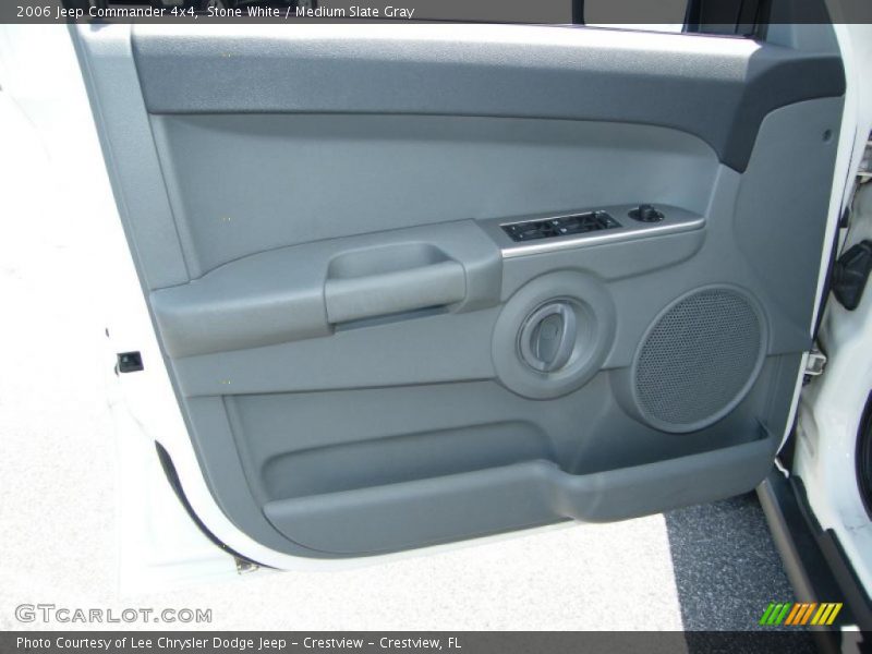 Stone White / Medium Slate Gray 2006 Jeep Commander 4x4
