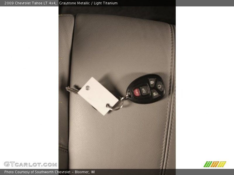 Graystone Metallic / Light Titanium 2009 Chevrolet Tahoe LT 4x4
