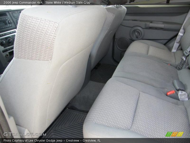 Stone White / Medium Slate Gray 2006 Jeep Commander 4x4