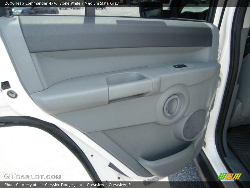 Stone White / Medium Slate Gray 2006 Jeep Commander 4x4