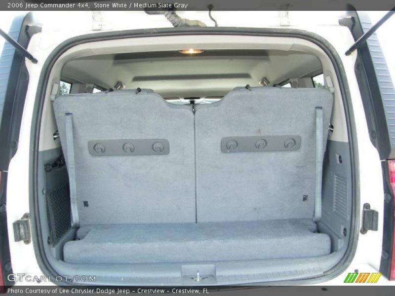Stone White / Medium Slate Gray 2006 Jeep Commander 4x4