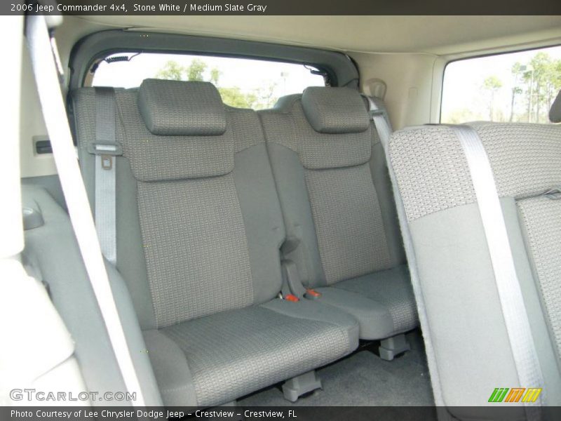 Stone White / Medium Slate Gray 2006 Jeep Commander 4x4