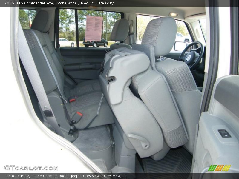 Stone White / Medium Slate Gray 2006 Jeep Commander 4x4