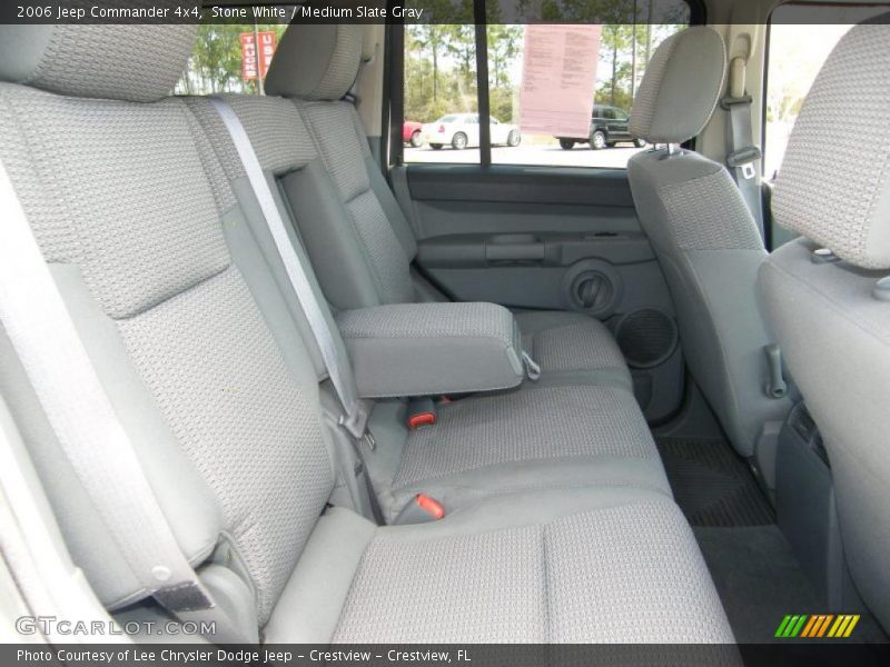 Stone White / Medium Slate Gray 2006 Jeep Commander 4x4