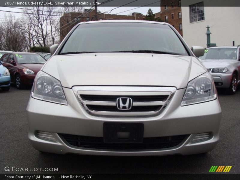 Silver Pearl Metallic / Gray 2007 Honda Odyssey EX-L