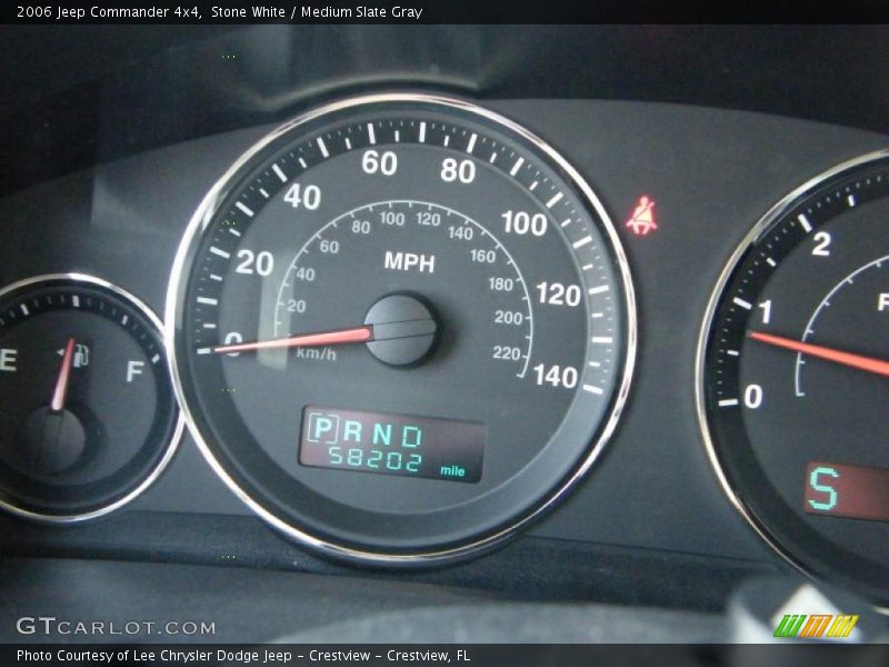 Stone White / Medium Slate Gray 2006 Jeep Commander 4x4