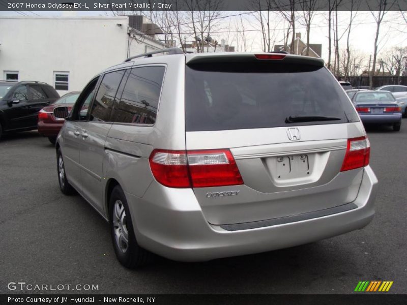 Silver Pearl Metallic / Gray 2007 Honda Odyssey EX-L