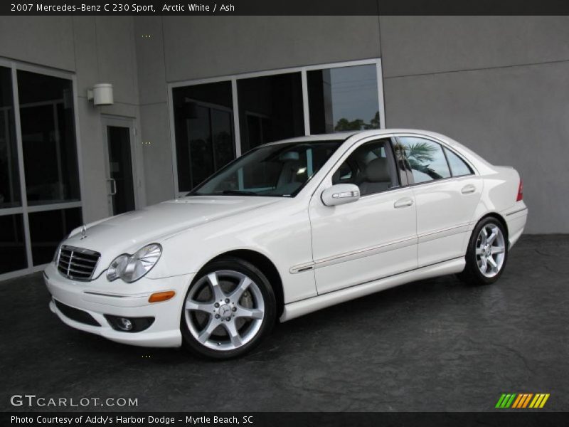 Arctic White / Ash 2007 Mercedes-Benz C 230 Sport