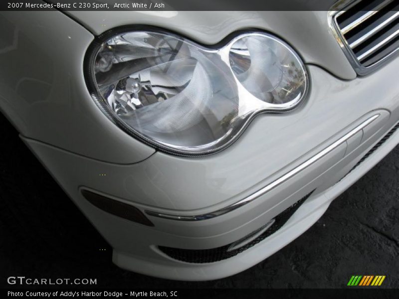 Arctic White / Ash 2007 Mercedes-Benz C 230 Sport