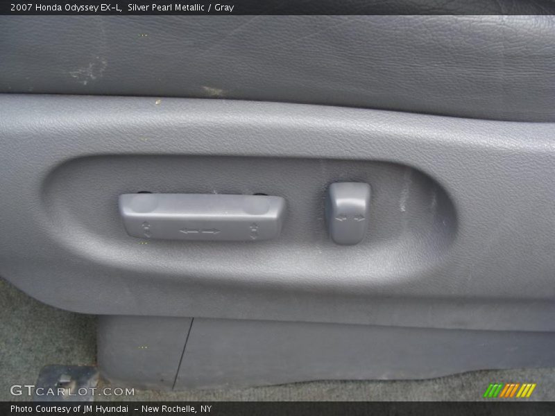 Silver Pearl Metallic / Gray 2007 Honda Odyssey EX-L