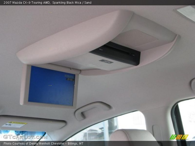 Sparkling Black Mica / Sand 2007 Mazda CX-9 Touring AWD