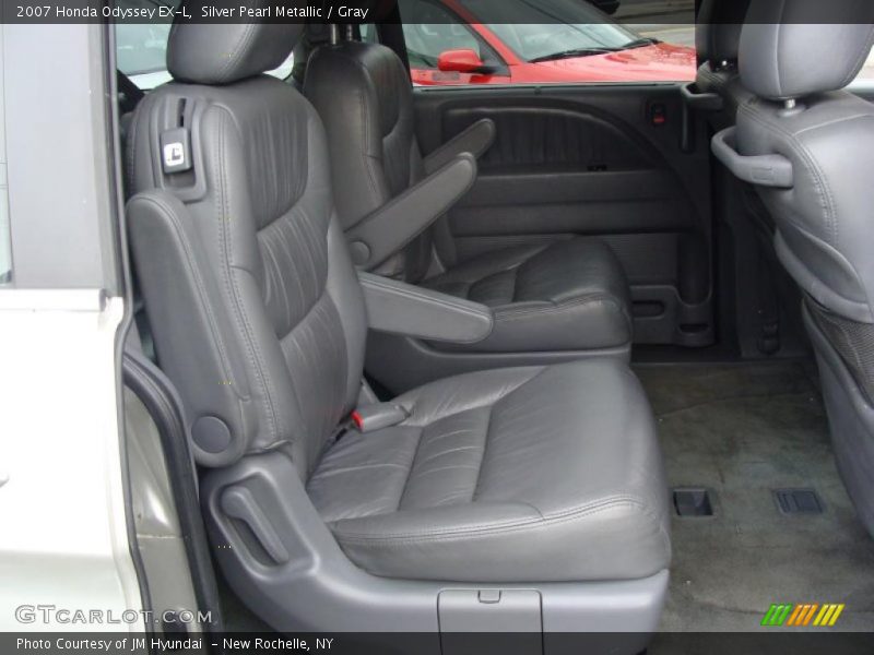 Silver Pearl Metallic / Gray 2007 Honda Odyssey EX-L
