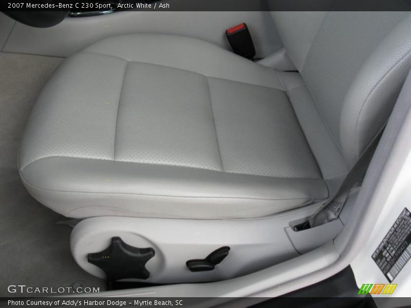 Arctic White / Ash 2007 Mercedes-Benz C 230 Sport