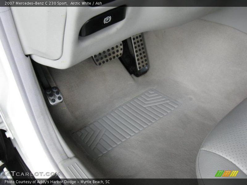 Arctic White / Ash 2007 Mercedes-Benz C 230 Sport