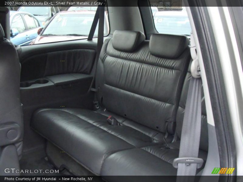 Silver Pearl Metallic / Gray 2007 Honda Odyssey EX-L