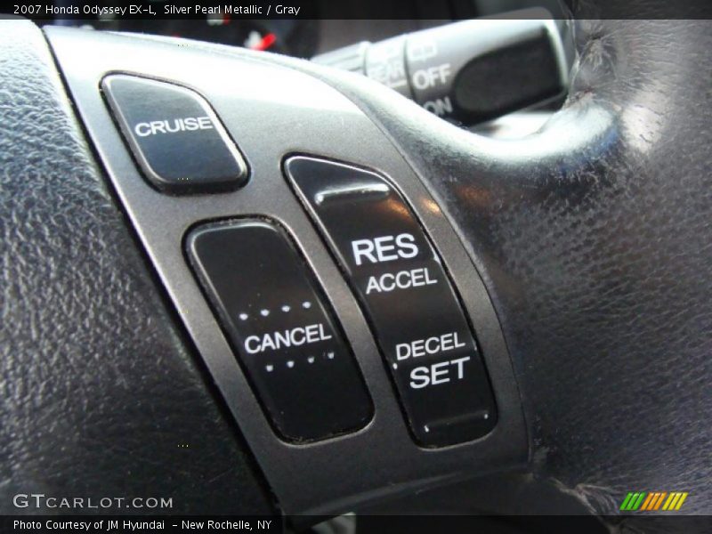 Silver Pearl Metallic / Gray 2007 Honda Odyssey EX-L