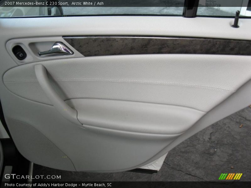 Arctic White / Ash 2007 Mercedes-Benz C 230 Sport