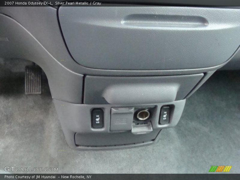 Silver Pearl Metallic / Gray 2007 Honda Odyssey EX-L