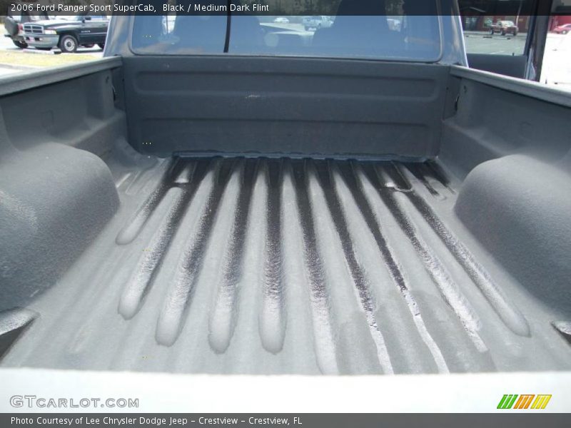 Black / Medium Dark Flint 2006 Ford Ranger Sport SuperCab