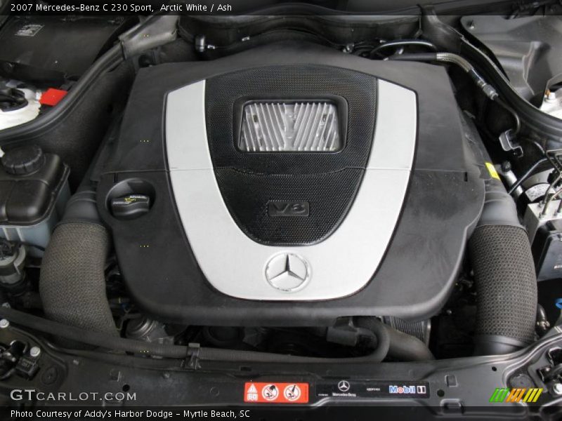 Arctic White / Ash 2007 Mercedes-Benz C 230 Sport