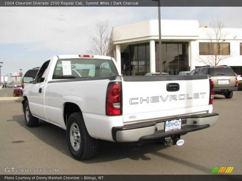 Summit White / Dark Charcoal 2004 Chevrolet Silverado 1500 Regular Cab