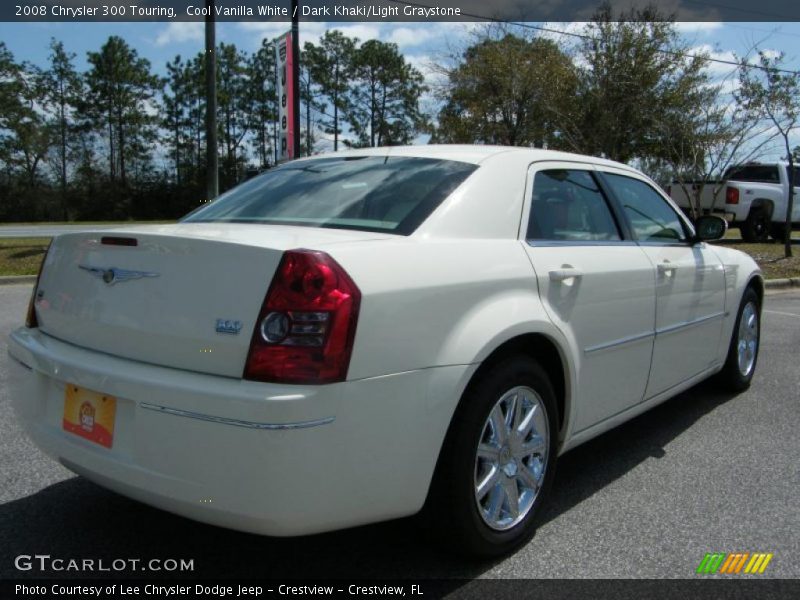 Cool Vanilla White / Dark Khaki/Light Graystone 2008 Chrysler 300 Touring
