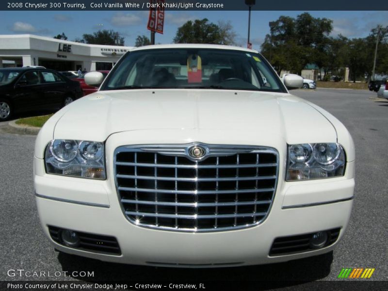 Cool Vanilla White / Dark Khaki/Light Graystone 2008 Chrysler 300 Touring