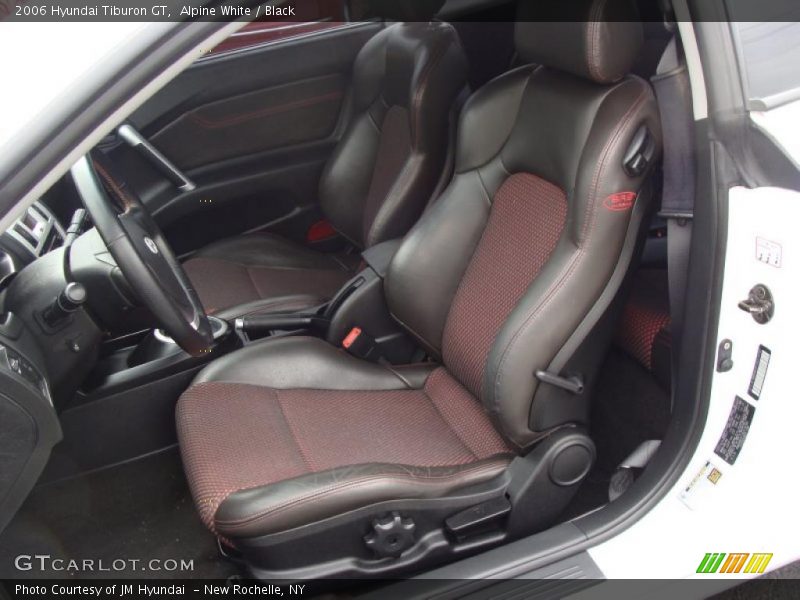 Alpine White / Black 2006 Hyundai Tiburon GT