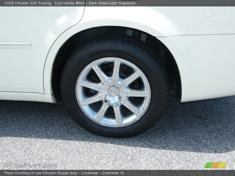 Cool Vanilla White / Dark Khaki/Light Graystone 2008 Chrysler 300 Touring