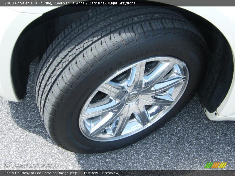 Cool Vanilla White / Dark Khaki/Light Graystone 2008 Chrysler 300 Touring