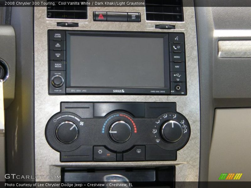 Cool Vanilla White / Dark Khaki/Light Graystone 2008 Chrysler 300 Touring