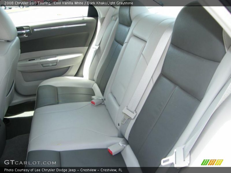 Cool Vanilla White / Dark Khaki/Light Graystone 2008 Chrysler 300 Touring