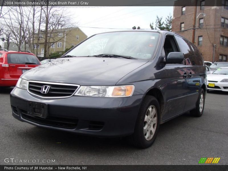 Sage Brush Pearl / Gray 2004 Honda Odyssey EX