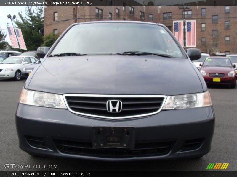 Sage Brush Pearl / Gray 2004 Honda Odyssey EX