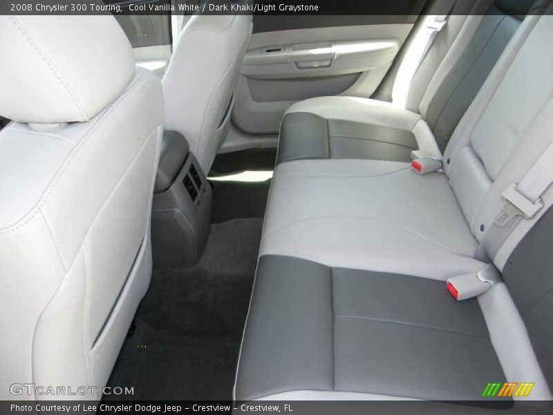 Cool Vanilla White / Dark Khaki/Light Graystone 2008 Chrysler 300 Touring