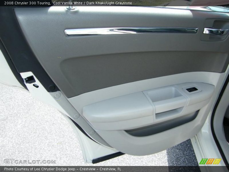 Cool Vanilla White / Dark Khaki/Light Graystone 2008 Chrysler 300 Touring