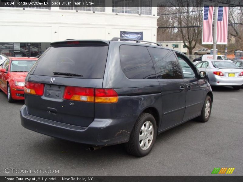 Sage Brush Pearl / Gray 2004 Honda Odyssey EX