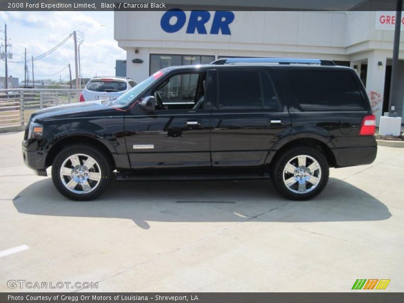 Black / Charcoal Black 2008 Ford Expedition Limited