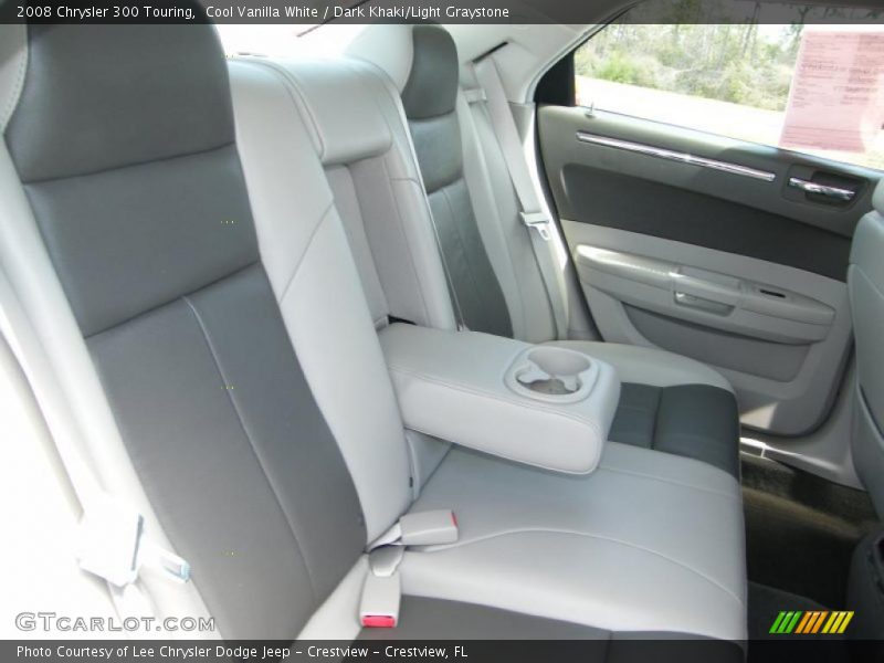 Cool Vanilla White / Dark Khaki/Light Graystone 2008 Chrysler 300 Touring
