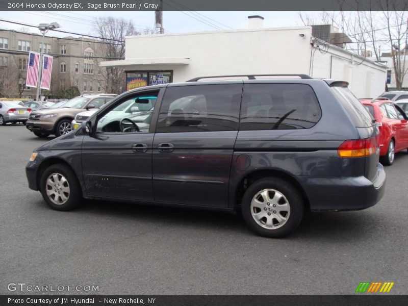 Sage Brush Pearl / Gray 2004 Honda Odyssey EX