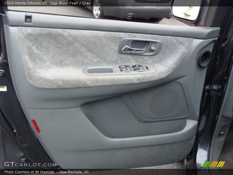 Sage Brush Pearl / Gray 2004 Honda Odyssey EX