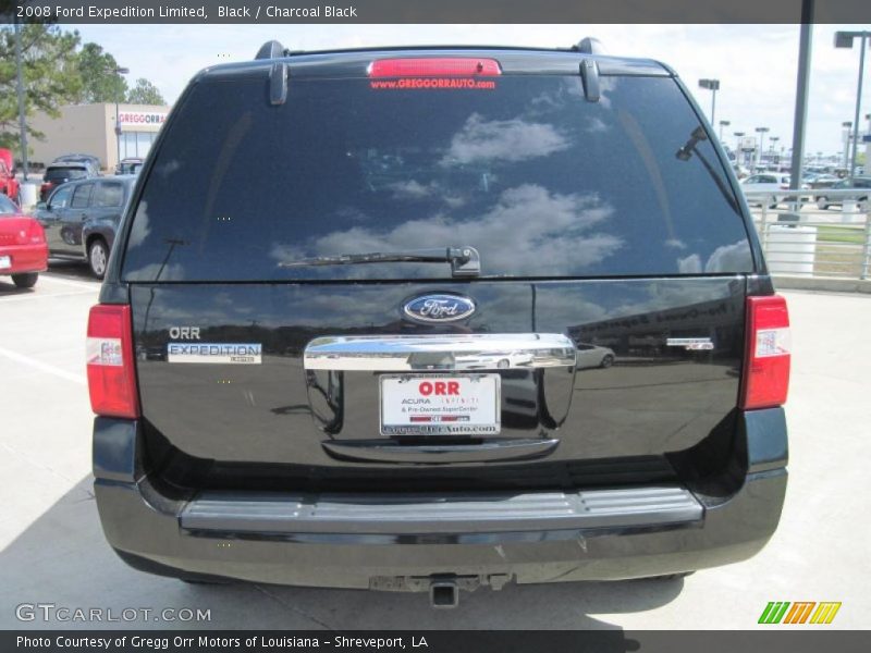 Black / Charcoal Black 2008 Ford Expedition Limited